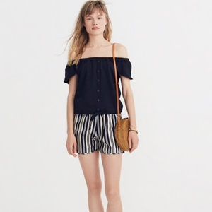 Madewell Texture & Thread Off-the-Shoulder Top.